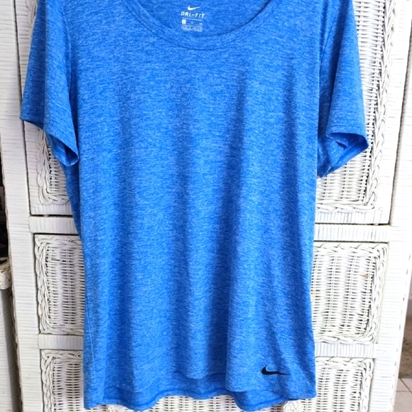 Nike Vibrant Blue Short Sleeve Tee - Picture 1 of 4